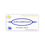 Imagen de ACECLOFENACO 100MG BLI X 20 TABLETAS CHEMINTER