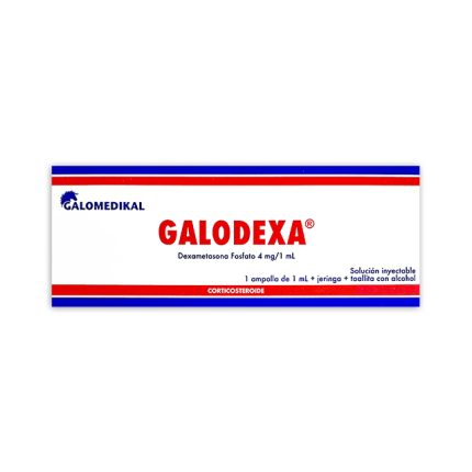 Imagen de GALODEXA 4MG/1ML * 1 AMPOLLA 1ML + JERINGA + TOALLITA ALCOHOL