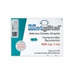 Imagen de METGLITAL 1000/4 MG X 30 COMPRIMIDOS RECUBIERTOS