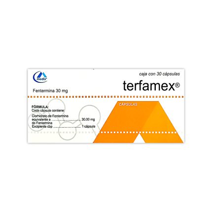 Imagen de *TERFAMEX 30 MG * 30 CAPSULAS