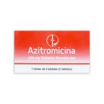 Imagen de AZITROMICINA 500MG X 3 TABLETAS CAPLIN