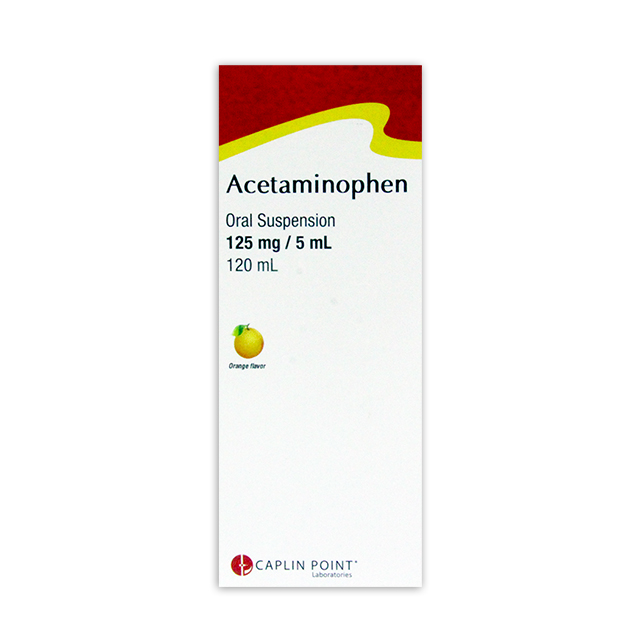 Imagen de ACETAMINOFEN 125MG SUSPENSION X 120ML CAPLIN