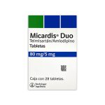 Imagen de MICARDIS DUO 80/5 MG X 28 TABLETAS
