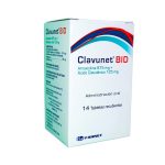 Imagen de CLAVUNET BID 875 MG+125 MG X 14 TABLETAS RECUBIERTAS