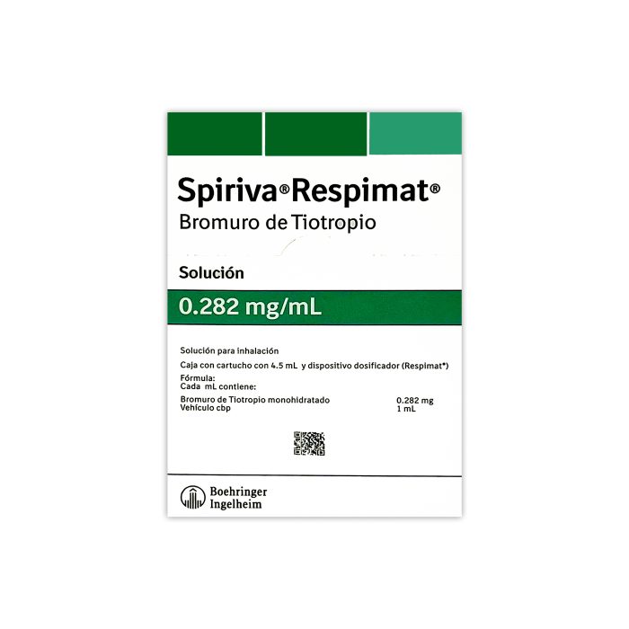 Imagen de SPIRIVA RESPIMAT 0.282MG/1ML * 4.5 ML