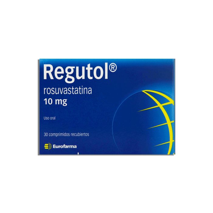 Imagen de REGUTOL 10 MG * 30 COMPRIMIDOS RECUBIERTOS