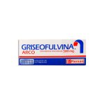 Imagen de GRISEOFULVINA ARCO 500MG X 10 TABLETAS PIERSAN