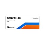 Imagen de TONVAL 40MG * 30 COMPRIMIDOS