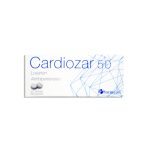 Imagen de CARDIOZAR 50 MG * 30 TABLETAS