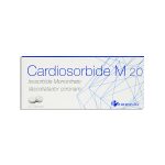 Imagen de CARDIOSORBIDE M 20 MG * 30 TABLETAS
