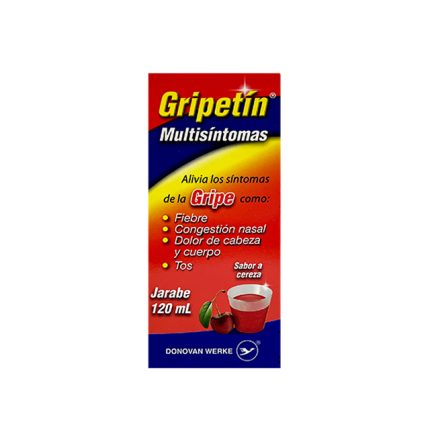 Imagen de GRIPETIN MULTISINTOMAS JARABE FRASCO * 120ML