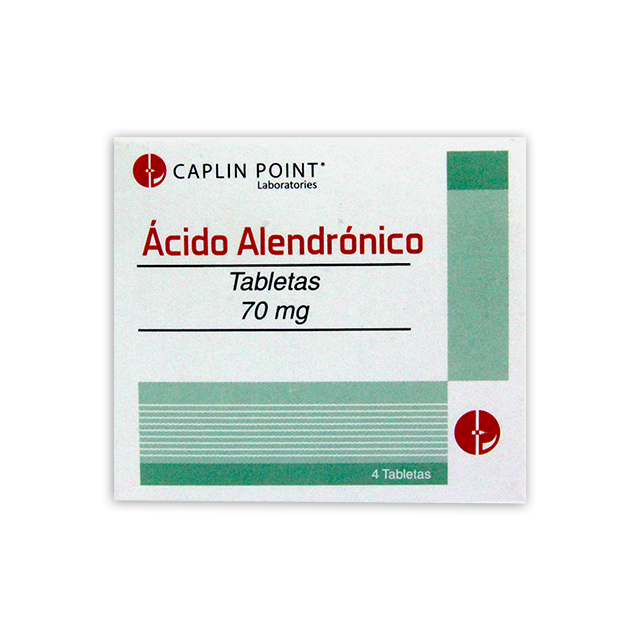 Imagen de ACIDO ALENDRONICO 70MG X 4 TABLETAS CAPLIN