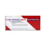 Imagen de EXFORGE HCT 10MG/160MG/25MG * 28 COMPRIMIDOS