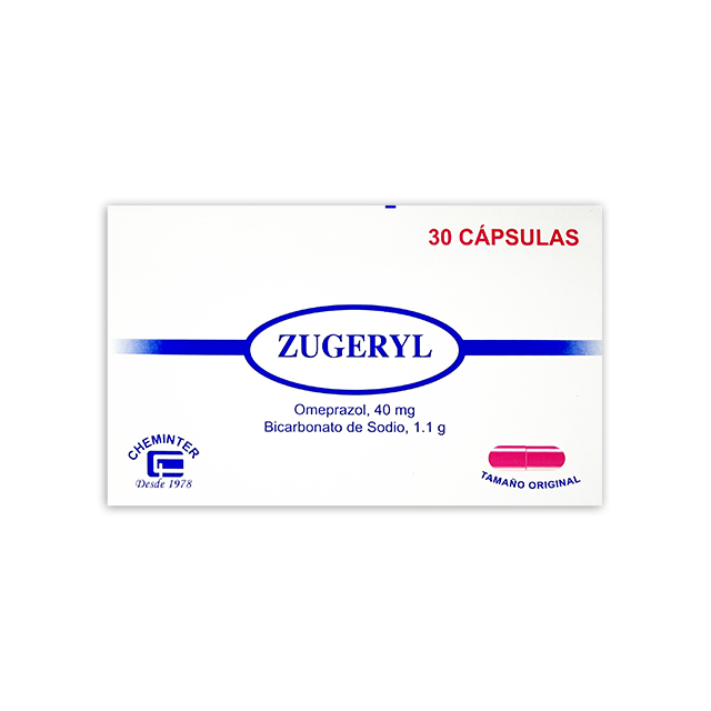 Imagen de ZUGERYL 40 MG * 30 CAPSULAS