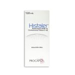 Imagen de HISTALER JARABE FRASCO 120ML SOLUCION ORAL