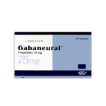 Imagen de GABANEURAL 75 MG * 30 CAPSULAS