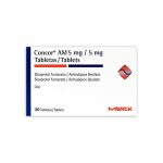 Imagen de CONCOR AM 5/5 MG X 30 TABLETAS RECUBIERTAS