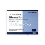 Imagen de GLYMEFOR 1000MG/4MG * 30 COMPRIMIDOS