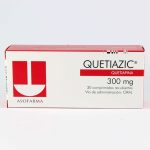 Imagen de QUETIAZIC 300MG * 30 COMPRIMIDOS