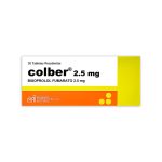 Imagen de COLBER 2.5 MG X 30 TABLETAS