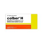 Imagen de COLBER H 5MG/6.25MG X 30 TABLETAS