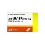 Imagen de ASTIK SR 300MG * 30 TABLETAS