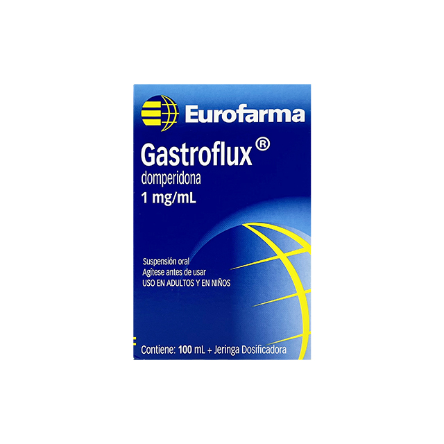 GASTROFLUX 1MG/ML SUSPENSION 100ML MAS JERINGA Imagen de GASTROFLUX 1MG/ML SUSPENSION 100ML MAS JERINGA