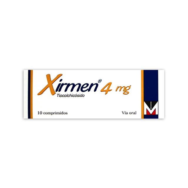 Imagen de XIRMEN 4MG * 10 COMPRIMIDOS