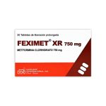 Imagen de FEXIMET XR 750MG * 30 TABLETAS