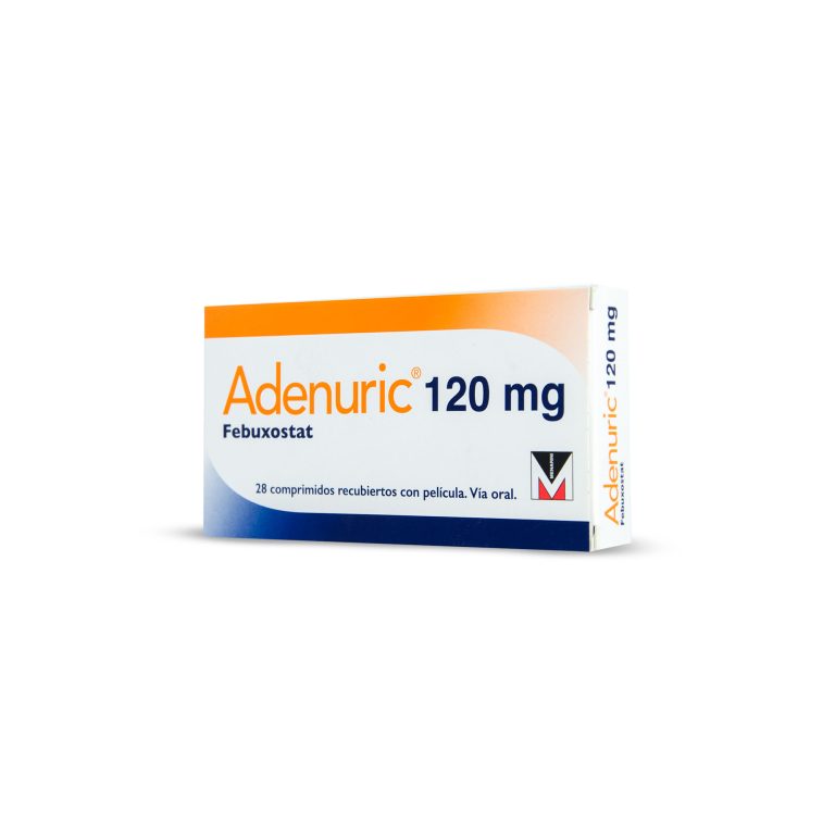Imagen de ADENURIC 120MG * 28 COMPRIMIDOS RECUBIERTOS