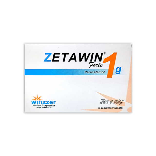 Imagen de ZETAWIN FORTE 1 GR * 10 TABLETAS