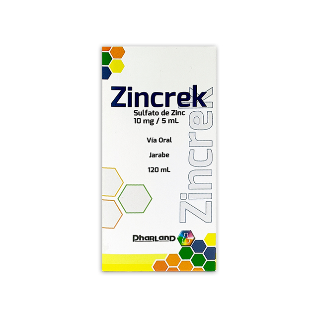 Imagen de ZINCREK JARABE 120ML