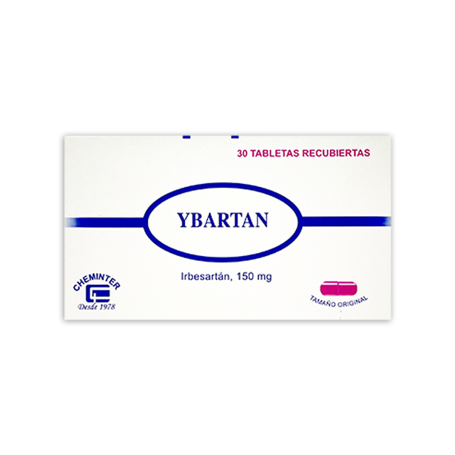 Imagen de YBARTAN 150MG * 30 TABLETAS