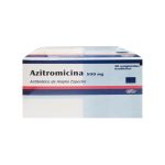 Imagen de AZITROMICINA 500MG CAJA X 30 COMPRIMIDOS RECUBIERTOS INFASA