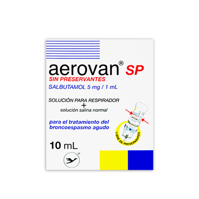 Imagen de AEROVAN SP SOLUCION RESPIRADOR * 10 ML