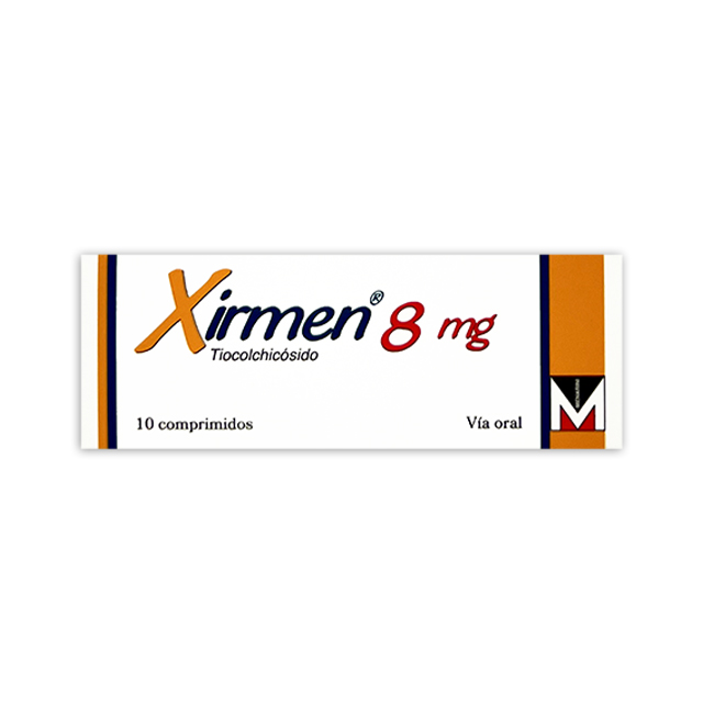 Imagen de XIRMEN 8MG * 10 COMPRIMIDOS