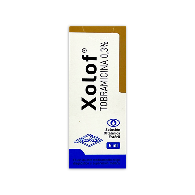 Imagen de XOLOF SOLUCION OFTALMICA X 5 ML