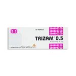 Imagen de *TRIZAM 0.5 MG X 30 TABLETAS
