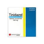 Imagen de TINIDAZOL 500MG X TABLETA CAPLIN