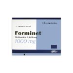 Imagen de FORMINET 1000MG * 30 COMPRIMIDOS