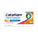 Imagen de CATAFLAM 50MG * 10 CAPSULAS DE GELATINA BLANDA