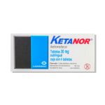 Imagen de KETANOR 30MG * 4 TABLETAS SUBLINGUAL