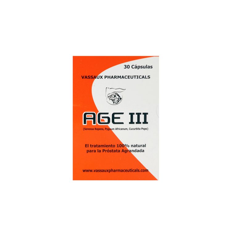 Imagen de AGE III X 30 CAPSULAS VASSAUX