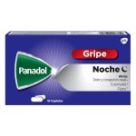Imagen de PANADOL GRIPE NOCHE X 16 TABLETAS