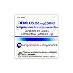 Imagen de DEMILOS 600MG/1000UI X 30COMP BUCODISPER