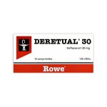 Imagen de DERETUAL 30MG X 10 COMPRIMIDOS