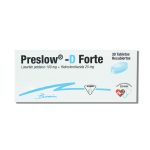 Imagen de PRESLOW D FORTE 100/25 MG X 30 TABLETAS RECUBIERTAS