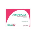 Imagen de ALBENDAZOL 200MG X 2 TABLETAS BELSA