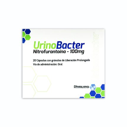 Imagen de URINOBACTER 100 MG X 20 CAPSULAS
