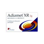 Imagen de ADIAMET XR 1 GM X 30 TABLETAS LIB PROLON